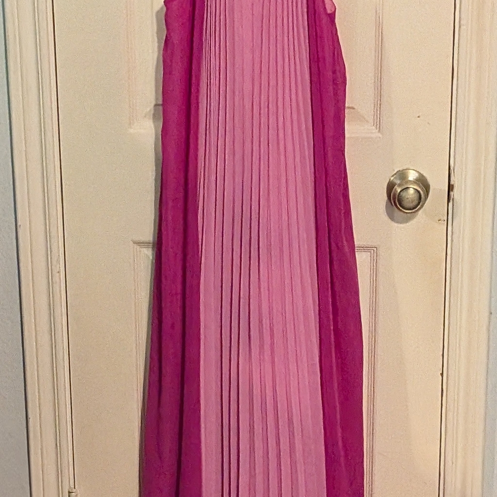 Maggy London Pleated Dress